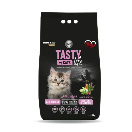 Comida para gato Biofeed Tasty Cats Life Conejo 8 kg