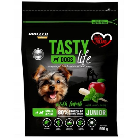 Pienso Biofeed Tasty Life Junior Small Cordero 3 Kg