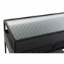 Console DKD Home Decor Noir Métal Verre (100 x 40 x 76 cm)