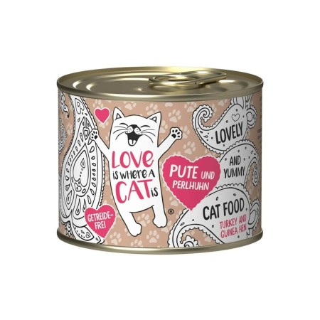 Aliments pour chat LOVE IS WHERE A CAT IS 2191640 200 g