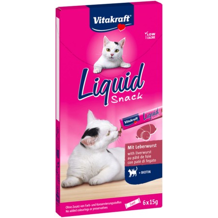 Snack para Gatos Vitakraft Liquid Pollo