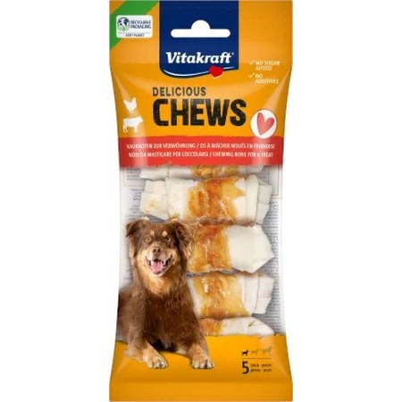 Snack pour chiens Vitakraft Chews Deli Poulet 70 g