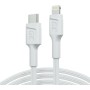 Cable USB Green Cell KABGC29W Blanco 2 m