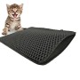 Alfombra para Arenero de Gatos Diamentiq                 Negro EVA (1 Pieza)