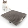 Tapis de Litière pour Chat Diamentiq                 Gris EVA (1 Pièce)