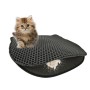 Tapis de Litière pour Chat Diamentiq Noir EVA (1 Pièce)