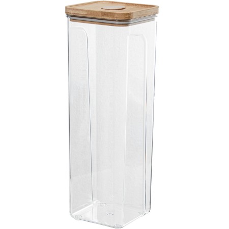 Boîte Alexandra House Living 81278 Transparent Acrylique Bambou Plastique Mélamine 2,3 L
