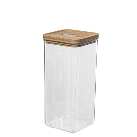 Boîte Alexandra House Living 81306 Transparent Acrylique Bambou Plastique Mélamine 1,7 L