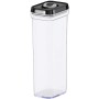 Boîte Alexandra House Living 82044 Noir Transparent Acrylique Plastique Mélamine 2,3 L