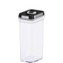 Boîte Alexandra House Living 82045 Noir Transparent Acrylique Plastique Mélamine 1,7 L