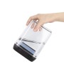 Boîte Alexandra House Living 82091 Noir Transparent Acrylique Plastique Mélamine 1 L