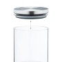Boîte Alexandra House Living 82485 Transparent Acier inoxydable Verre 450 ml