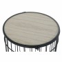 Table d'appoint DKD Home Decor Bois Métal (2 pcs) (40 x 40 x 40 cm) (36 x 36 x 36 cm)