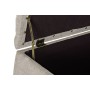 Banquette DKD Home Decor  Noir Beige Métal PU (103 x 42 x 52 cm)