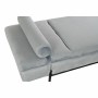 Canapé chaise longue DKD Home Decor Métal Polyester Bleu ciel (140 x 59 x 42 cm)