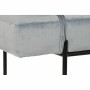 Canapé chaise longue DKD Home Decor Métal Polyester Bleu ciel (140 x 59 x 42 cm)