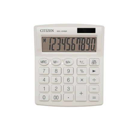 Calculadora Citizen SDC810NRWHE Blanco Plástico