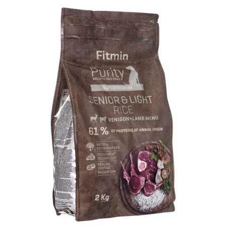 Pienso Fitmin Purity dog Rice Senior Ternera Cordero 2 Kg