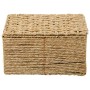 Lot de paniers Alexandra House Living 03851 Marron Bois osier Rotin (3 Unités)