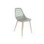 Chaise DKD Home Decor Métal Vert Polypropylène (PP) (54 x 46 x 84 cm)