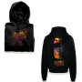 Sudadera con Capucha Radikal Revolution RKGSG5063XL Negro XXXL