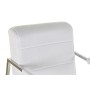 Chaise DKD Home Decor Polyester Acier Blanc (56 x 68 x 92 cm)