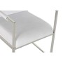 Chaise DKD Home Decor Polyester Acier Blanc (56 x 68 x 92 cm)