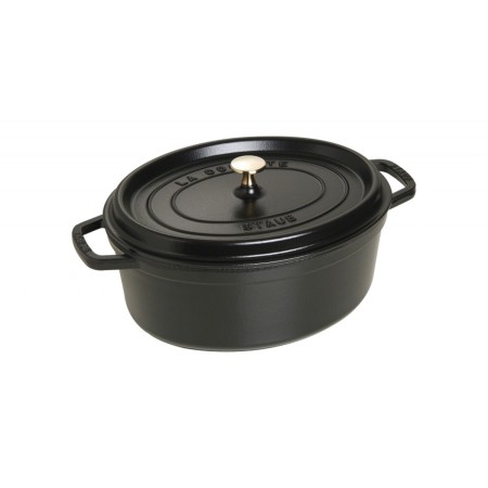 Marmite avec couvercle Zwilling Cocotte Noir Fonte