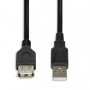 Cable USB Ibox IKU2P18 Negro 1,8 m