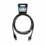 Cable USB Ibox IKU2P18 Negro 1,8 m