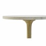 Table d'appoint DKD Home Decor Doré Aluminium Blanc Marbre (37 x 37 x 53 cm)