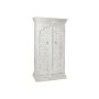 Armoire DKD Home Decor Blanc Métal Bois de manguier (100 x 43 x 190 cm)