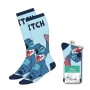 Calcetines Stitch Azul claro (36-43)