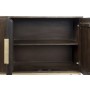 Buffet DKD Home Decor Métal Marron Bois de manguier (147 x 43 x 75 cm)