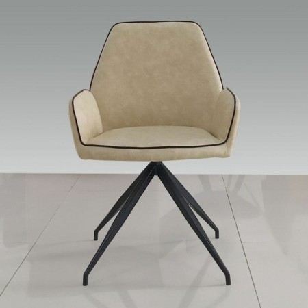 Chaise DKD Home Decor Métal Polyuréthane (53 x 50 x 86 cm)