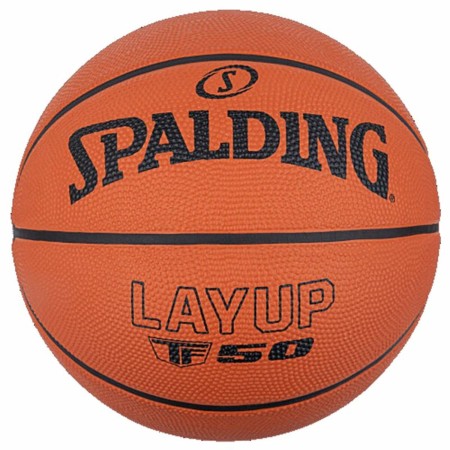 Ballon de basket Spalding Layup TF-50 Multicouleur 5 Caoutchouc