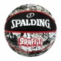 Ballon de basket Spalding Black Red Graffiti Multicouleur 7