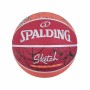 Ballon de basket Spalding Sketch Dribble Rouge Caoutchouc (Taille 7)