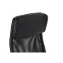 Chaise de Bureau DKD Home Decor Noir (62 x 62 x 128 cm)