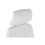 Chaise de Bureau avec Appui-tête DKD Home Decor Blanc (59 x 66 x 131 cm)