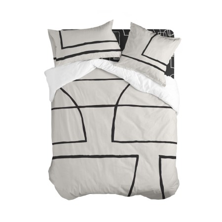 Housse de Couette HappyFriday Blanc Serenity Multicouleur 155 x 220 cm