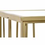 Console DKD Home Decor Miroir Doré Métal MDF (120 x 43 x 80 cm)
