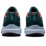 Baskets Asics Trabuco 10 Bleu Vert