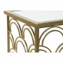 Console DKD Home Decor Miroir Doré Métal MDF (120 x 40 x 81 cm)