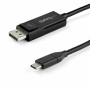 Adaptador USB C a DisplayPort Startech Cable de 1m USB-C a DisplayPort 1.4 - Convertidor Bidireccional Adaptador de Vídeo USB T