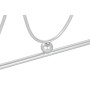 Console DKD Home Decor Argenté Métal Blanc Marbre (115 x 35 x 78 cm)