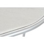 Console DKD Home Decor Argenté Métal Blanc Marbre (115 x 35 x 78 cm)