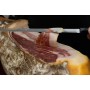 Jambon cru de cebo Linaje Negro 8 kg Bouteille de vin 750 ml x 3