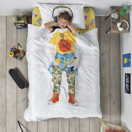 Housse de Couette HappyFriday BALENO TEEN Multicouleur Lit 1 persone 140 x 200 cm