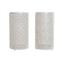 porte-parapluie DKD Home Decor Métal Blanc (24 x 24 x 45 cm) (2 pcs)